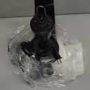 Ceiling Fans with Lights,36" LED Fan Light Hanging with Hook,Hook Type Ceiling Fan,Plug in Ceiling Fan Light,40W,3000-6500k,Remote Control,Portable Fan for Camping Bed,Patios,(Black)