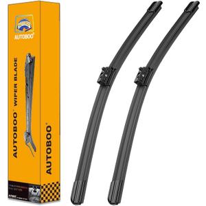 AUTOBOO 26"+24" Windshield Wipers Replacement for Mercedes-Benz Sprinter 1500 2500 3500 2019 2020 2021 2022 2023 -Original Equipment Factory Quality Wiper blades (Pack of 2)-Without window washer hose