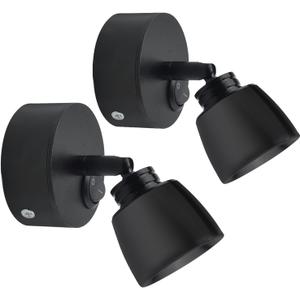 Luxvista 12 Volt RV Reading Lamp Spotlight, 3W Wall Mount RV Lights Interior Fixtures with Switch for Bedside Lamp of Boat Camper Truck Trailer Caravan 5th Wheel Vehicles-Daylight 6000K (2-Pack)