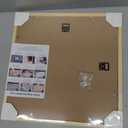 16x16 inch Wood Picture Frame for Wall Hanging Square Photo Frames with Mats 12x12 inch Pictures for Baby Scan,Poster,Decoration,Anniversary,Wedding,Christmas,Diamond Painting(White)