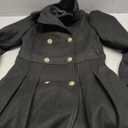 Haloumoning Girls Winter Dress Coat Button Peacoat Notch Lapel Double Breasted Outerwear with Pockets 140