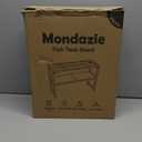 30 Gallon Rimless Fish Tank Stand with Shelf for Storage, 2 Tiers Metal Aquarium Stand, Breeder Tank Turtle Reptile Terrariums Stand Rack for Home Office, 30" L x 12" W x 20.5" H, White