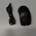 SOLAKAKA SM600 Honeycomb Shell Gaming Mouse Wireless,Tri-Modes BT/2.4G Wireless/Type-C Wired Gamer Mouse with 2 Side Buttons, Macro Programmable and RGB Light for PC/Mac/Laptop,Black