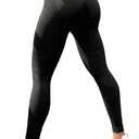 Anti Cellulite Compression 3D Leggings Women with Resistance Bands Gym Workout, Butt Lifting Tummy Control Yoga Pants (X-Large)