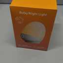 Touch Egg Night Light for Baby Nursery, Rechargeable Portable Kids Nightlight Lamp with 1-6H Feeding Timer, 3 Color Temperatures Dimmable, Ideal for New Moms of Toddlers