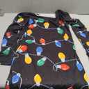 DANAZANA Women's Christmas Printed Tunic Dress Long Sleeve Crewneck Casual Costume Bodycon Dresses (Medium)