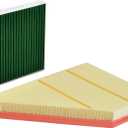 A3212C CF11966 Engine Air Filter and Cabin Air Filter for 2018-2023 Chevy Traverse/ 2019-2024 Chevy Blazer/ 2017-2023 GMC Acadia/ 2018-2024 Buick Enclave/ 2017-2024 Cadillac XT5 XT6