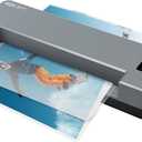 SINCHI 13-Inch 4-Roller Thermal Laminator & Foil Applicator w/LCD Display, 30s Warm-Up, 16s/Sheet, Supports 310 Mil, Micro-Adjust for Smoother Results, Commercial-Grade for Busy Offices, DIY Crafts