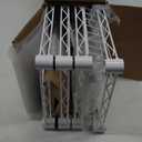Over The Toilet Storage, Bathroom Organizer Shelves Space Saver Over Toilet, Above Toilet Storage Rack, Over-The-Toilet Storage Shelf, White