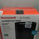 Honeywell AllergenPlus HEPA Air Purifier, Airborne Allergen Reducer for Large Rooms 1500 sq ft, Reduces Allergens, Smoke, Wildfire Smoke, Pollen, Pet Dander and More, Black, HPA200