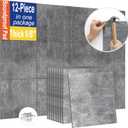 Soundproofing PRO12 Pack 1/8 inch Thick Mass Loaded Vinyl Soundproofing PadsFeel like Added A WallEasy to Install(Equip Nails) , High Surface Density(1.25lbs/sqft) MLV Insulation Sound Proof Pads