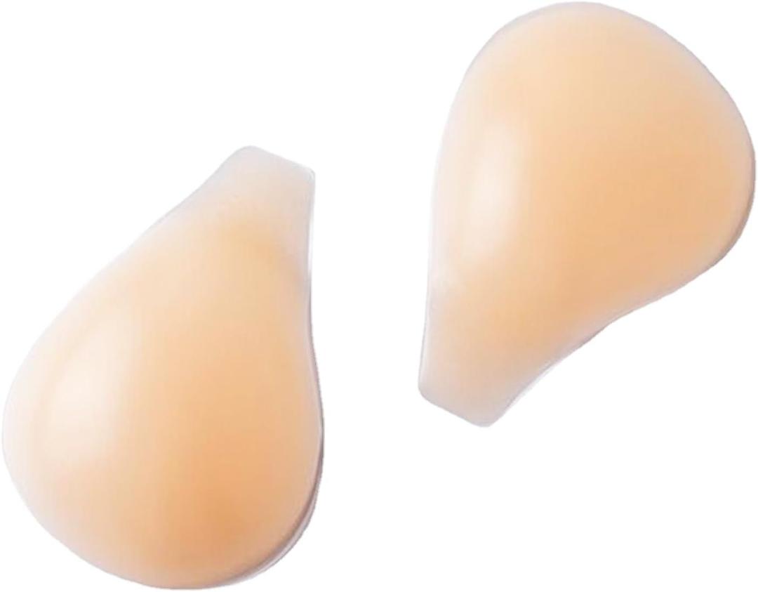 Nipple Covers for Women Strapless Sticky Push UP Bra Adhesive Pasties Silicone Reusable