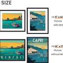 upsimples 14x17 Picture Frame, Wall Decor Poster Frames, Black 1 Pack