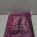 24x24 Purple Throw Pillow Cases: 2 Pack Original Striped Velvet Square Decorative Pillow Covers for Farmhouse Couch