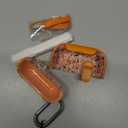 TATOFY for AirPod Pro 3 Case (2025) with Phone Stand Lanyard Lock Cleaning Kit, Compatible with Magsafe, Flowers Hard AirPods Pro 3rd Generation Cover for Women (Orange, AirPods Pro 3)