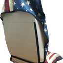 Car Seat Cover Protector Front Seats,for Gym Workout,Running,Swimming,Beach and Hiking,Waterproof Sweat Towel Bucket Seat Covers for Cars SUV Trucks (American Flag, 1Pcs)