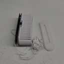 Colorful Flame Diffuser, Essential Oil Diffuser, 200ML Aromatherapy Oil Diffuser for Home, Large Room, Bedroom, Office with 7 Colors Light, Timer & Auto-Off(White)