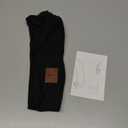 Bluetooth Headband Headphones for Women, Wireless Headband Headphones with HD Speakers, Fashion Black Head Band with Knotted/Twist Design for Yoga, Workout, Running, Sports, Fitness (Black)