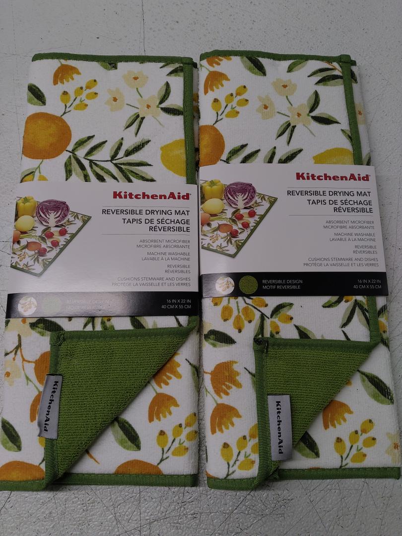 Kitchen Aid Drying Mat 16"/22" 2 Pack Kitchen Aid Drying Mat 16"/22" 2 Pack