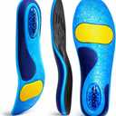 DynaZoom Arch Support Insoles Men Women,Gel Orthotic InsertsThe King of Dynamic Comfort with Air Cushion Shock Absorption for Plantar Fasciitis,Heel Pain,Work Boots,All-Day Standing,Sports (7-8 26CM)