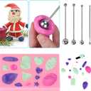CiaraQ Polymer Clay Starter kit, Oven Baked Modeling Clay with Sculpting Tools, 60 Colors, 4.7 lbs