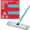 E-Cloth Deep Clean Microfiber Mop - Multi-Surface Cleaning & Dust Mop for Hardwood Floors, Stone, Laminate, or Tile Scrubbing - Floor Mops for Cleaning - 1 Reusable Mop Pad (New Version)