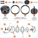 J-35686-B Front+Rear Crankshaft Seal & Wear Sleeve Installer For Detroit Diesel Series 60 Two Cycle 92 Engines
