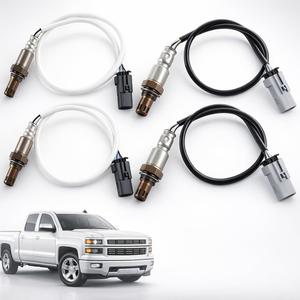 4Pcs Upstream and Downstream Oxygen O2 Sensor for Chevy Silverado 1500 2014-2017, Suburban Tahoe/GMC Sierra 1500/Yukon 2015-2018 OE#234-4940 234-4974