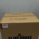 ALICE HOUSE 10-inch Gold Kitchen Island Pendant Light, Hammered Glass, Modern Farmhouse Pendant Lighting, Brushed Brass Hanging Light Fixture for Bathoom, Entryway and Hallway AL4202-P1