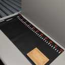 Fish Fillet Mat with Fish Cutting Board, Extra Large 33"x15.75", Portable & Grippy Fish Cleaning Mat - Durable & Easy to Clean, Rollable Fish Fillet Board