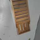 VaeFae Teak Bathtub Tray, Wooden Bath Caddy for Bathtub, Bath Tub Wood Table for Tub