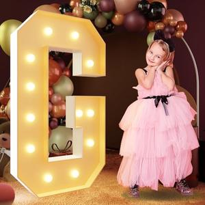 Amazon.com: imprsv 4FT Marquee Letters Large Light Up Letters for Birthday Party Decor Wedding Decorations, Marquee G for Party Decoration, Large Signs Arch Kit Decorations : Home & Kitchen