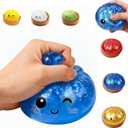 2026 New Glitter Squishy Dumpling (Glitter Blue)