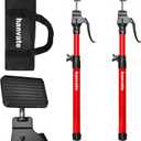 Cabinet Jacks for Installing Cabinets, 23.6"-45.3" Steel Telescopic Quick Support Rod, Adjustable 3rd Hand Support System with 220lbs Capacity for Cabinet Jack, Drywall Jack&Cargo Bars, 2-Pack