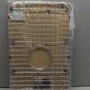 Serene Valley Sink Bottom Grid 23" X 13", Centered Drain with Corner Radius 2", NDG2313C