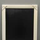 NIKKY HOME Decorative Chalk Board Farmhouse Kitchen Chalkboard Wall Sign Framed Hanging Display Non-Porous Easy to Clean 16" x 12" Rustic Blackboard for Weddings, Birthdays, Restaurant, Menu