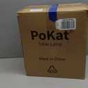 PoKat 23" Modern Ceramic Table Lamp Set of 2 for Living Room White Desk Lamps for Bedroom Farmhouse Bedside Nightstand Lamp House Warming Gifts New Home Decor End Table Lamps Gifts for Women Mom Beige