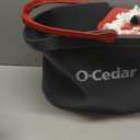 O-Cedar EasyWring Microfiber Spin Mop, Bucket Floor Cleaning System, Red, Gray, Standard