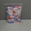 RAISEVERN Womens Rompers Summer Short Jumpsuits Casual Scoop Neck Sleeveless Romper with Pockets (Large, Floral-01)