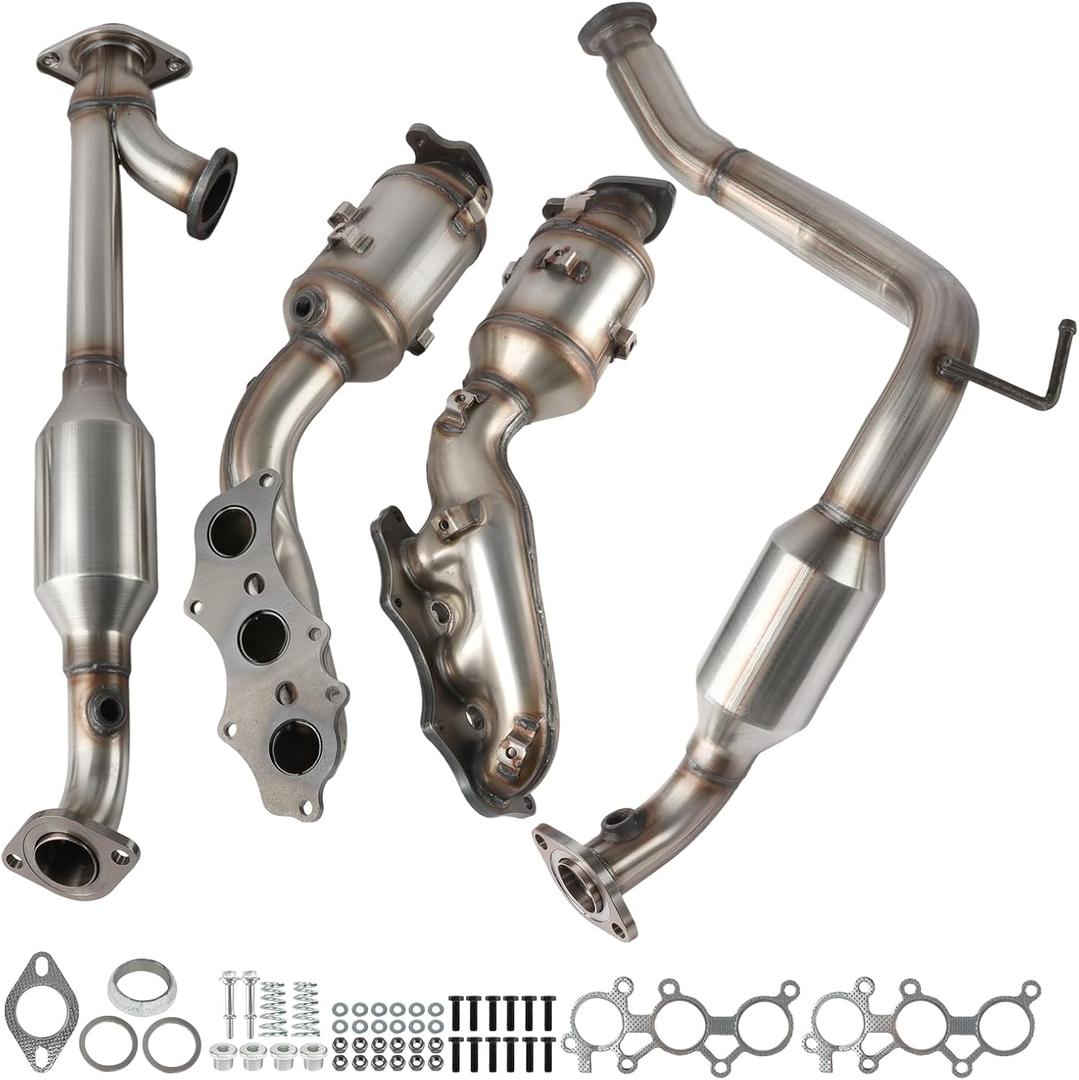 Front Left & Right Catalytic Converter Kit Fit for Toyota 4Runner 2010-2012