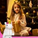 L LOHAS LED Plug-in Night Light for Kids, Cute Color Changing LED Night Light with Dusk to Dawn Sensor, Christmas, Birthday Gift Nightlight for Girls & Kids, Room Decor