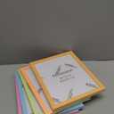 8x10 Colorful Picture Frame Set of 5, Wall Gallery 8 x 10 Glitter Photo Frames, Sparkle Cute Fun Artwork Frame for Wall or Tabletop, Colorful 