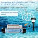 Flow Switch for Intellichlor Ic40, 520736 Intellichlor Flow Sensor Switch Replacement Kit, for IC15, IC20, IC40, IC60 Salt Chlorinator Systems