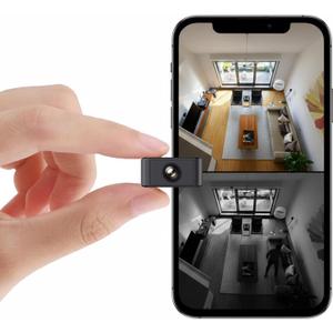 Spy Indoor Wireless Camera Mini Hidden WiFi Cameras Home Security Room Body Cam Nanny Smart Home Outdoor Cams Pet Dog Baby Camara 1296P House Portable Tiny Small Room Night Vision Door Cam