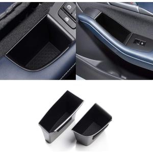 TTCR-II Compatible with Door Handle Organizer Tray Mazda 3 2019-2025, Fits for Door Storage Box Mazda CX-30 2020-2025 at Driver and Front Passenger Side (2 Pcs)