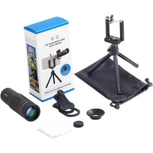 Telephoto Lens for Smartphones with Tripod Cell Phone Lens for Enhanced Imaging Compatible with Mobile Devices for Observing and Surveying