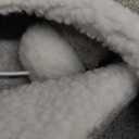 Bedsure Large Cat Beds for Indoor Cats - Extra Wide Cat Cube House for Small Pet with Fluffy Ball Hanging and Scratch Pad, Foldable Pet Cave Hideaway for Multiple Cats, 23.6x16.9x13 inches, Grey