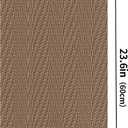 Haimin Wall Panels Peel and Stick 10 Pieces 23.6x11.8in (19.4 Sq. Ft. Coverage) Lightweight Backsplash Textured Grasscloth Look Self-Adhesive Tile Ideal for Kitchen Bathrooms Living Rooms Bedrooms