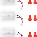 W10695459 W10843353 W11205083 Refrigerator Light Bulb Replacement for Whirlpool Kenmore Maytag Refrigerator Led Light Freezer Board Module Replaces 10660728 W10279030 W11126053 (3Packs)
