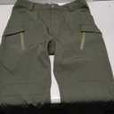 Men's Tactical Cargo Pants Stretch Ripstop Lightweight Waterproof Multi Pockets Work Hiking Outdoor Casual Pants, Green, Size L